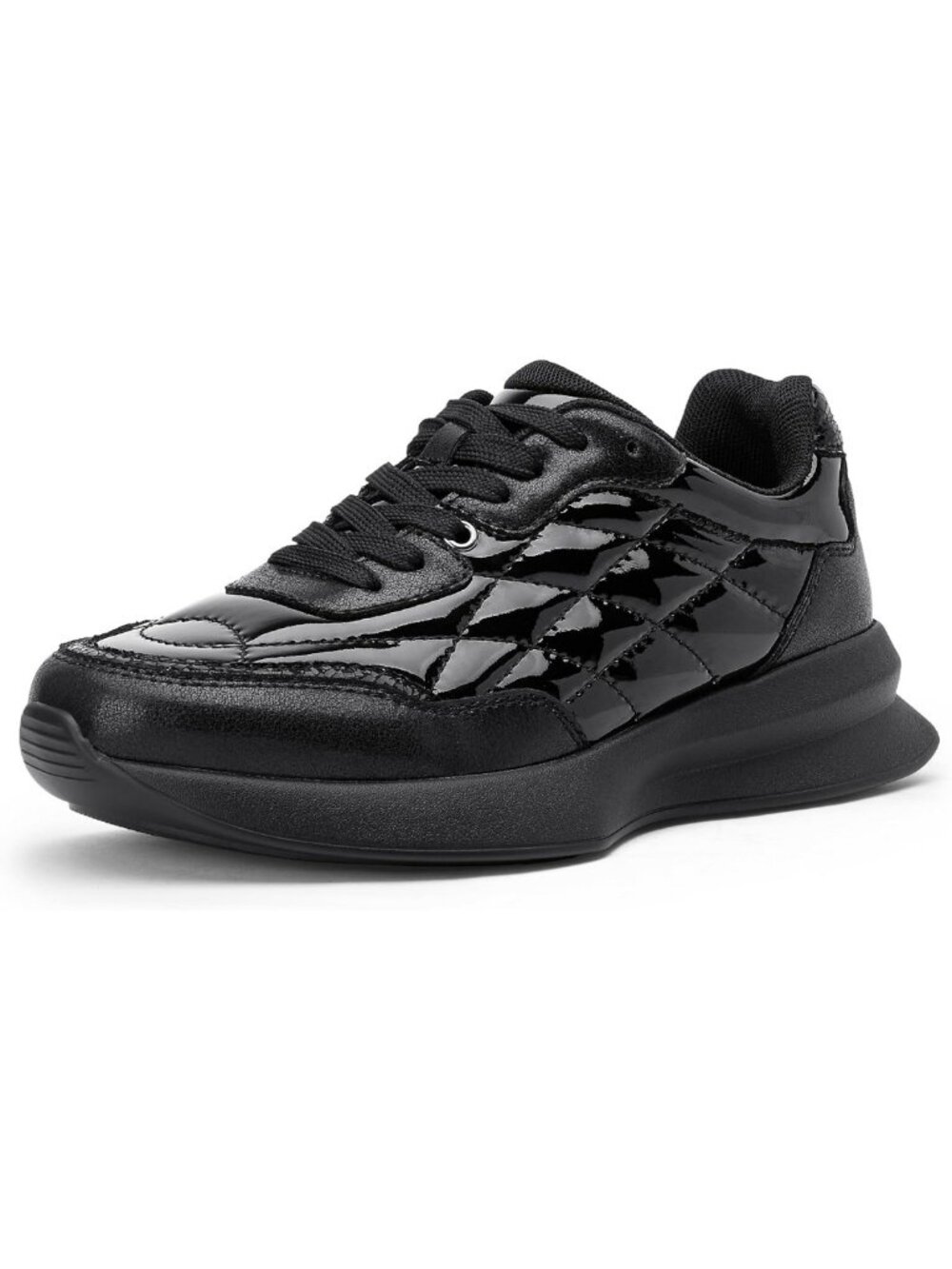 Quilted Platform Sneakers for Women | Chunky Casual Walking & Fashion Shoes